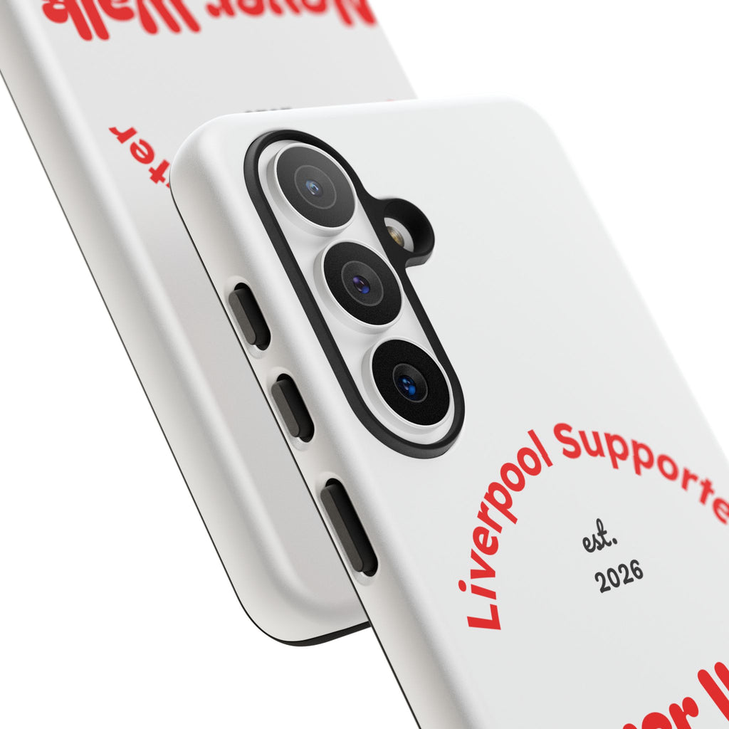 Liverpool Supporter Tough Case — "Never Walk Alone Again" Phone Cover