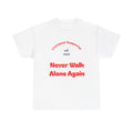 Liverpool Supporter T‑Shirt — "Never Walk Alone Again" Y.N.W.A. Tee