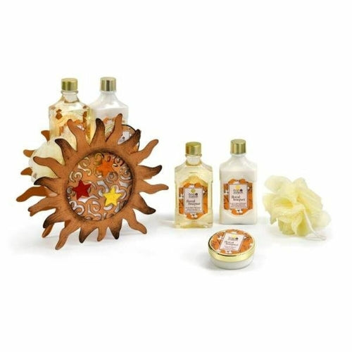 Bath Set Lorenay Bon Matin Floral Bouquet (4 pcs)